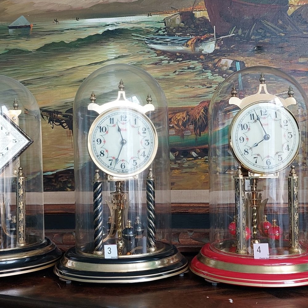 5 VINTAGE KUNDO ANNIVERSARY CLOCKS only one of its kind! $349.00/each